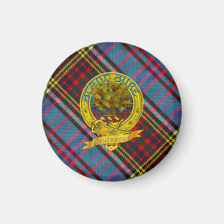 Anderson Clan Tartan & Motif Magnet