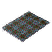 Anderson Clan Tartan – Scottish Plaid Notebook Notizblock (Linke Seite)