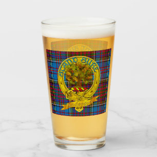 Anderson-Clan-Tartan u. Motiv Glas