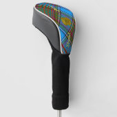 Anderson Clan Tartan und Motto Golf Headcover (angewinkelt)