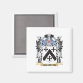 Anderson Coat of Arms - Familienwappen Magnet (Vorderseite/Rückseite)