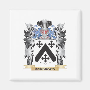Anderson Coat of Arms - Familienwappen Magnet