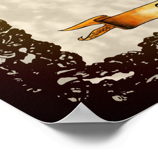 Anderson Coat of Arms Poster (Ecke)