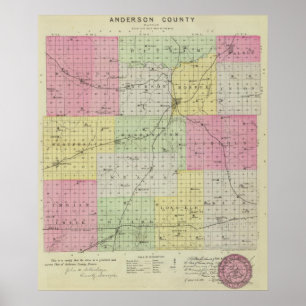 Anderson County, Kansas Poster