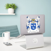 Anderson Familienwappen Aufkleber (Laptop auf Schreibtisch)