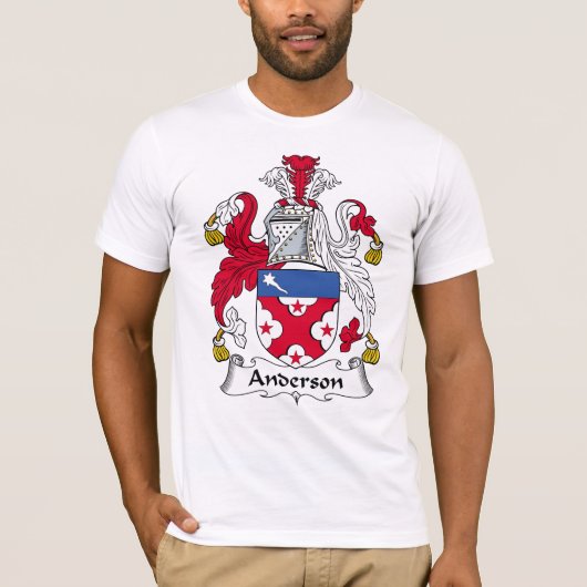 Anderson-Familienwappen T-Shirt (Vorderseite)