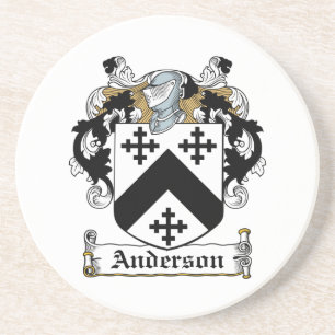 Anderson-Familienwappen-Untersetzer Untersetzer