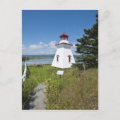Anderson Hallow Lighthouse in Riverside-Albert, Postkarte (Vorderseite)