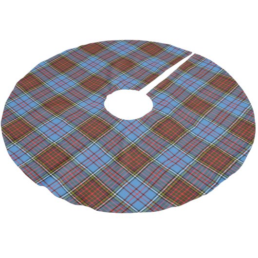 Anderson Modern Christmas Tree Skirt Polyester Weihnachtsbaumdecke (Schrägansicht)