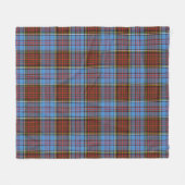 Anderson Modern Kariert Fleecedecke (Vorderseite (Horizontal))