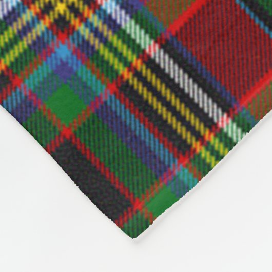 Anderson of Arbrake Kariert Fleecedecke (Ecke)