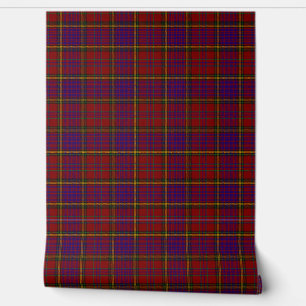 Anderson of Kinnelieber Red Tartan Plaid Scottish Tapete