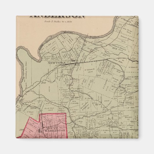 Anderson, Ohio Magnet (Vorne)