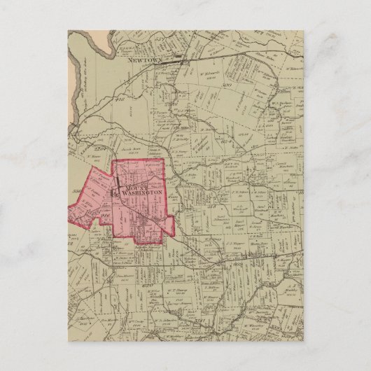 Anderson, Ohio Postkarte (Vorderseite)