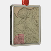 Anderson, Ohio Silbernes Ornament (Rechts)