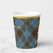 Anderson Personalisiert Tartan Christmas Pappbecher (Rechts)