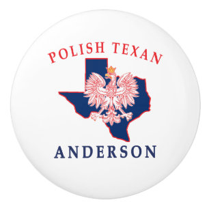 Anderson Polish Texan Keramik Pull Knob Keramikknauf