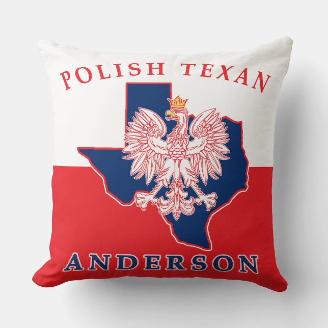 Anderson Polish Texan Kissen (Vorderseite)
