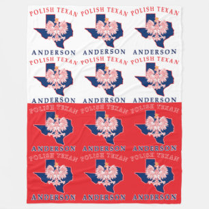 Anderson Polish Texan Large Fleece Blanket