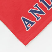 Anderson Polish Texan Large Fleece Blanket (Ecke)