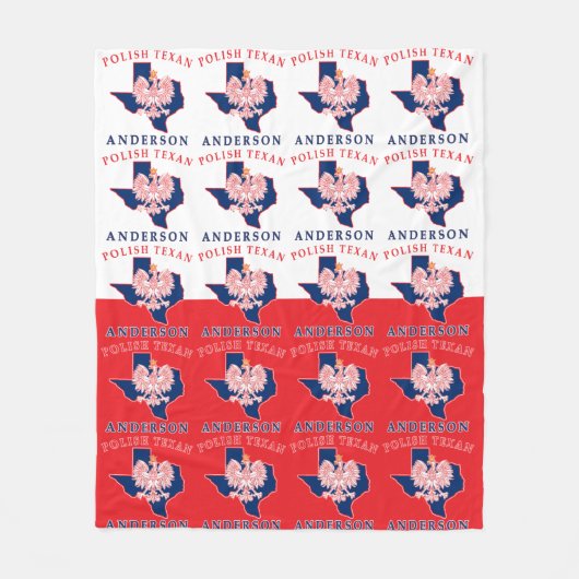 Anderson Polish Texan Medium Fleece Blanket (Vorderseite)
