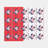 Anderson Polish Texan Medium Fleece Blanket (Vorderseite (Horizontal))