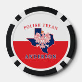 Anderson Polish Texan Poker Chip Set (Rückseite)