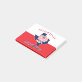 Anderson Polish Texan Post It Notes Post-it Klebezettel (angewinkelt)
