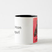 Anderson Pooper, der faulste aber niedlichste Zweifarbige Tasse (Mittel)
