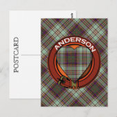 Anderson Postkarte (Vorne/Hinten)