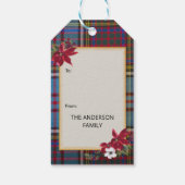 Anderson Scottish Clan Tartan & Crest Geschenkanhänger (Rückseite)