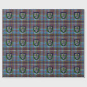 Anderson Scottish Clan Tartan und Wappen Geschenkpapier (Flach)