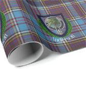 Anderson Scottish Clan Tartan und Wappen Geschenkpapier (Rolleneckpunkt)
