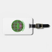 Anderson Scottish Tartan Celtic Thistle Gepäckanhänger (Vorderseite horizontal)