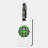 Anderson Scottish Tartan Celtic Thistle Gepäckanhänger (Rückseite vertikal)