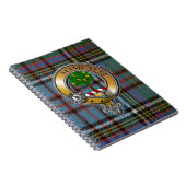 Anderson Tartan & Abzeichen Notizblock (Rechte Seite)