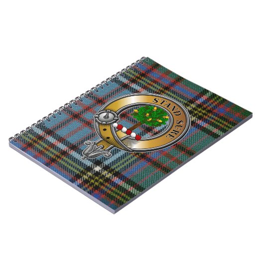 Anderson Tartan & Abzeichen Notizblock (Linke Seite)