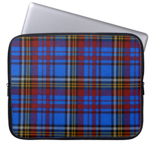 Anderson Tartan Clan Kariert Red Blue Yellow Laptopschutzhülle