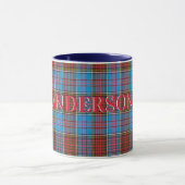 Anderson Tartan Clan Tasse (Zentrum)