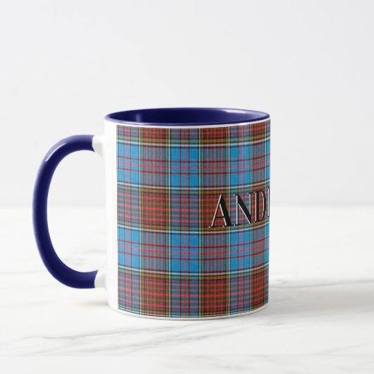 Anderson Tartan Clan Tasse (Links)