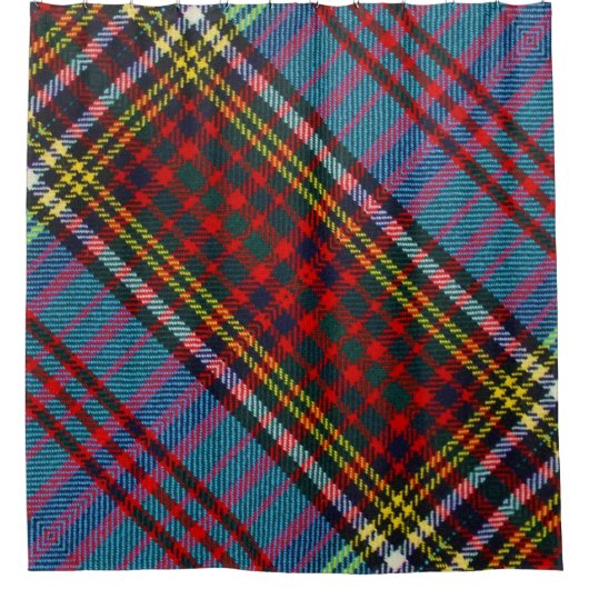 Anderson-Tartan-Duschvorhang Duschvorhang (Vorderseite)