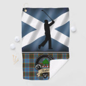 Anderson Tartan Golf Towel Sein Golfhandtuch (Insitu)