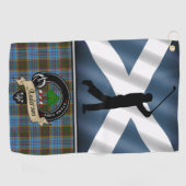 Anderson Tartan Golf Towel Sein Golfhandtuch (Horizontal)