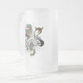 Anderson Tartan Lion Mattglas Bierglas (Vorderseite Links)