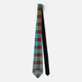 ANDERSON TARTAN Monogram Letter A Krawatte (Vorderseite)