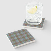 Anderson Tartan Steinuntersetzer (Seitenansicht)