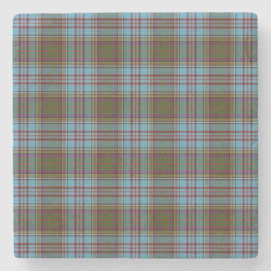 Anderson Tartan Steinuntersetzer (Vorderseite)