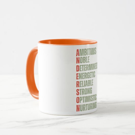 ANDERSON TASSE (Vorderseite Links)