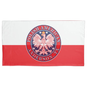 Anderson Texas Polnischer Adler Kissenbezug