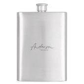 #AndersonMarcelineKlassischeFlasche Flachmann (Vorderseite)